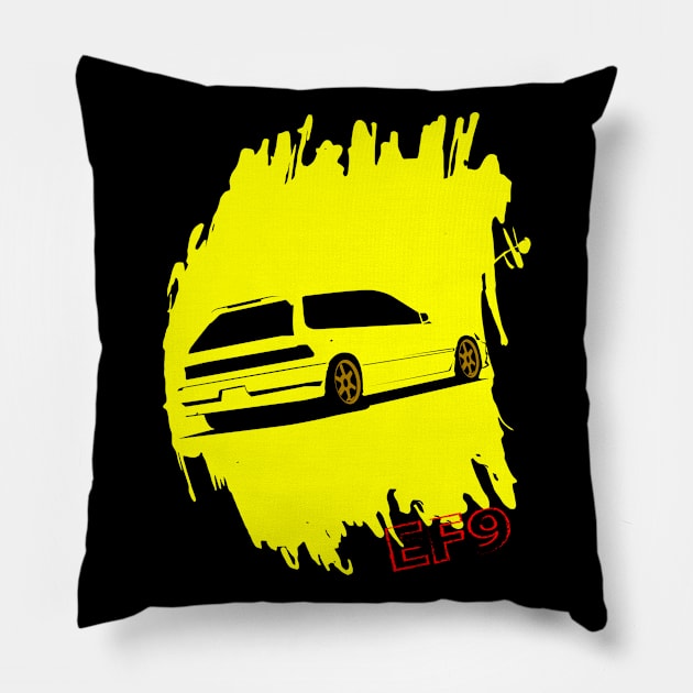 Honda Civic EF9 Pillow by gaplexio