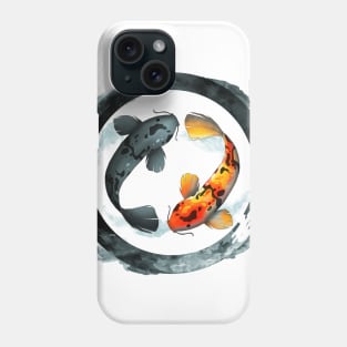 Ying Yang Koi Phone Case