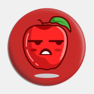 badmood sad react apple Pin