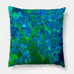 Coral in the sea Pillow