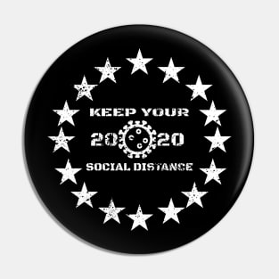 Social Distance Pin