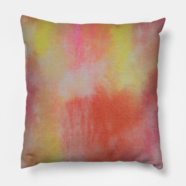 Watercolor boho Pillow by artsytee