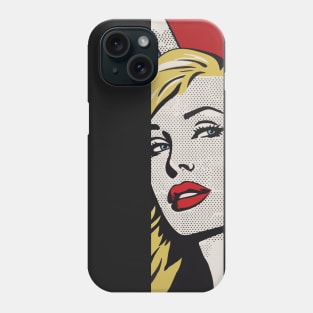 Pop Art American Blonde Phone Case