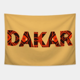 Dakar  City Tapestry