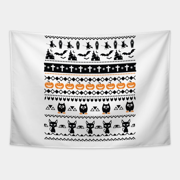 Halloween T Shirts - Halloween Sweater - Halloween Hoodie Tapestry by mrsmitful