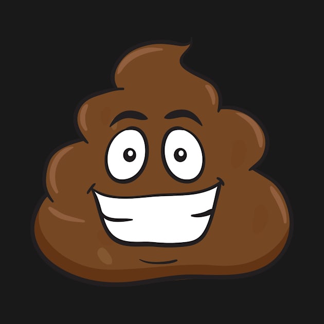 Emoji Funny Smiling Poop by andytruong