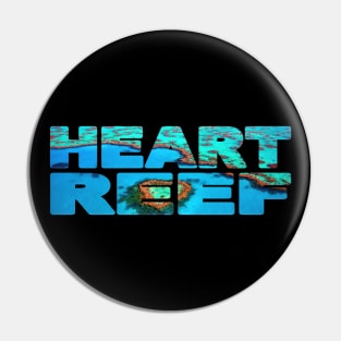 HEART REEF - Queensland Australia Great Barrier Reef Pin