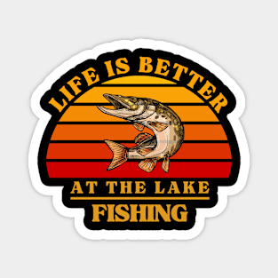 Life Is Better At The Lake Magnet