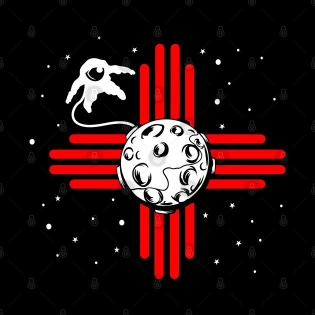 New Mexico Zia space shirt by Carlosj1313