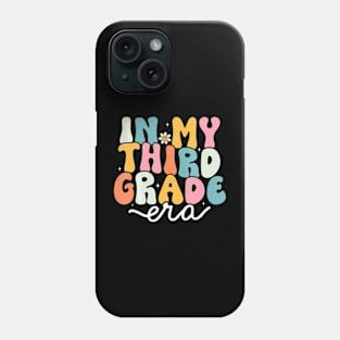 In My 3rd Grade Era Groovy Third Grade Teacher Kids Retro Phone Case