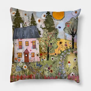 Cute Cottagecore Pillow