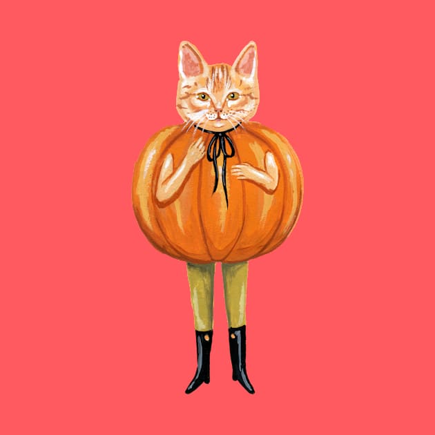 Pumpkin cat by KayleighRadcliffe