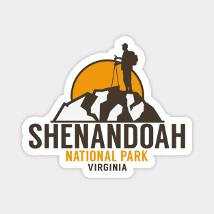 SHENANDOAH NATIONAL PARK VIRGINIA HIKING CAMPING Magnet