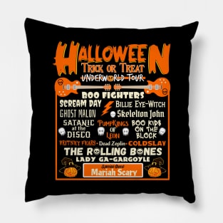 Halloween Trick or Treat Underworld Tour Pillow