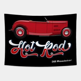 32 Roadster Hot Rod Tapestry