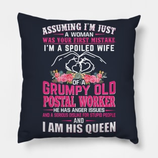 Postal Worker Pillow