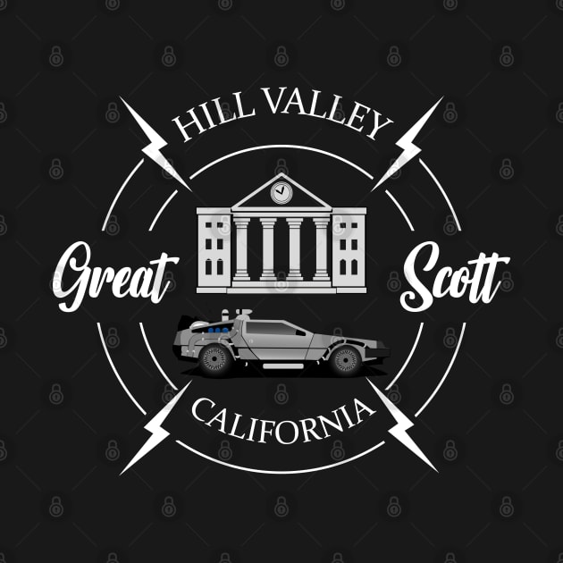 Great Scott, Hill Valley, California by Blended Designs