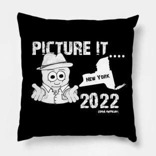 Picture It!  New York 2022 - Corn Happens! Pillow