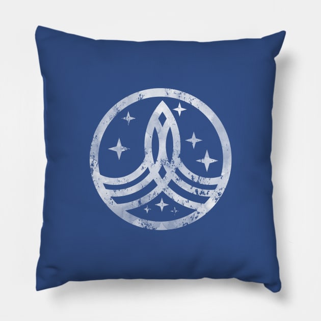 The Orville Logo Distressed Pillow by Natural 20 Shirts