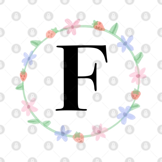 “F” initial by artoftilly