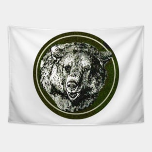 Bear face Tapestry