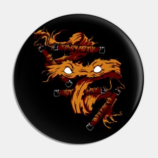 Orange Rage Pin