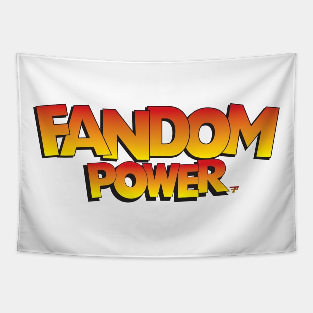 Fandom Power (A Bit Goofy) Tapestry by Fandom Power Podcast Merch Shop