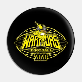 Warrior's Football Pin