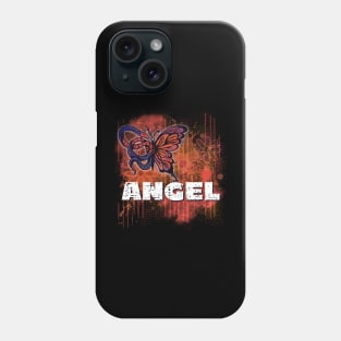 Angel gothic girl fairy grunge design Phone Case