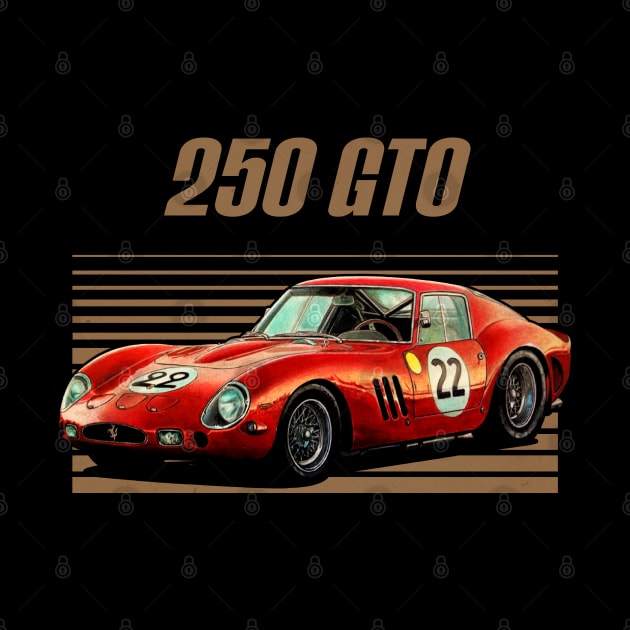 Ferrari 250 GTO 1962 Awesome Automobile by NinaMcconnell