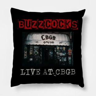 buzzcocks live at cbgb Pillow