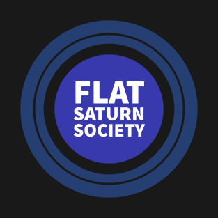 Flat Saturn Society T-Shirt