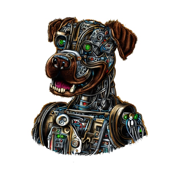 Cyborg Dog by Calisi