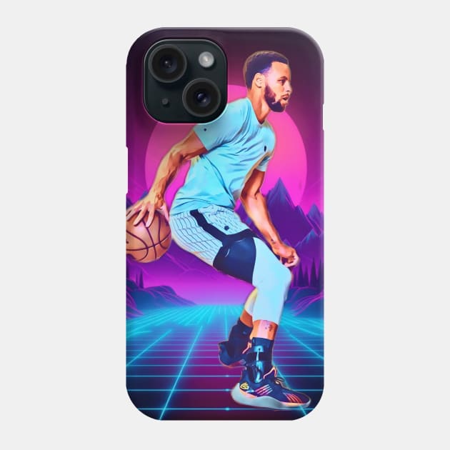 Steph Curry Training Phone Case by Playful Creatives