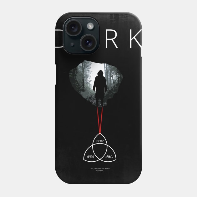 Dark - TV Serie Minimal Alternative Fanart Phone Case by HDMI2K