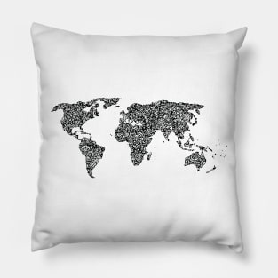 The world Pillow