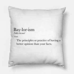 Baylorism Pillow