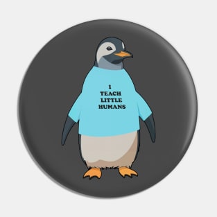 Teacher Penguin Pin