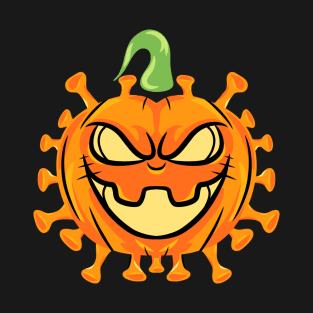 Pumpkin Virus Halloween T-Shirt