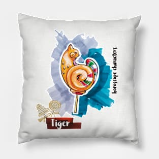 Tiger Horoscope Pillow