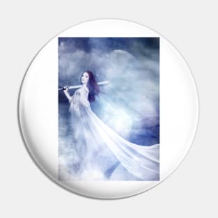 Simone Simons Inspired Art Pin