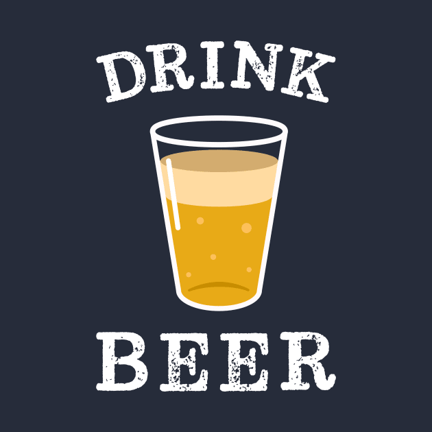 Minimal Vintage Beer Lover by happinessinatee