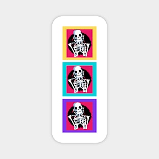 Halloween X-Ray Love Colorful Pop Art Gifts Magnet