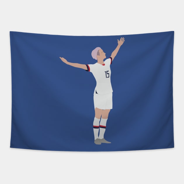 Megan Rapinoe Tapestry by pormsby17