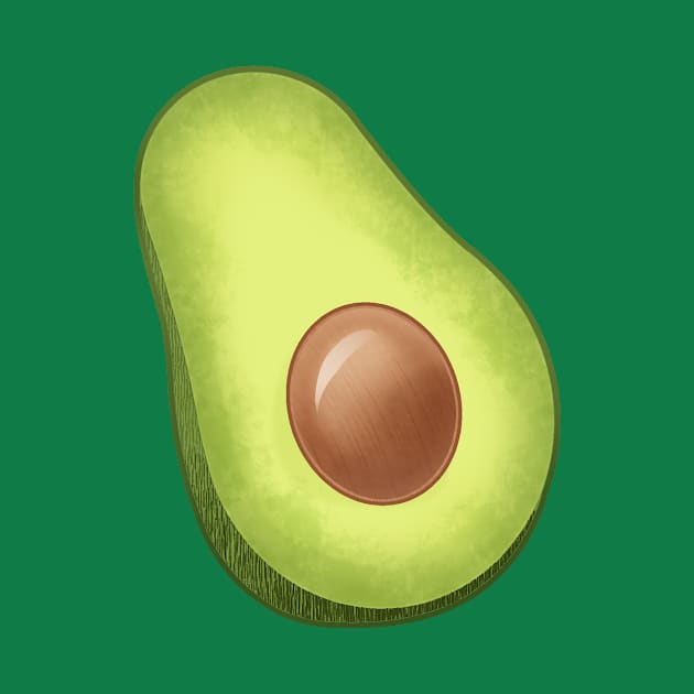 Half Avocado by takoto