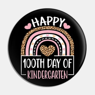 100th Day Of Kindergarten Funny 100 Days Of School Teacher Pin