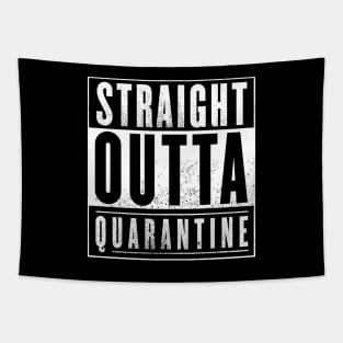 Straight Outta Quarantine Tapestry