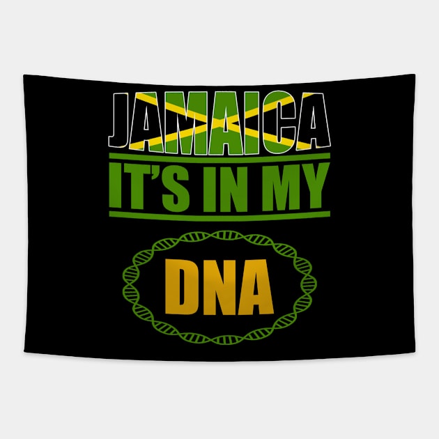 Special Jamaican design, Jamaican Flag, Rasta idea, Caribbean Pride Tapestry by johnnie2749