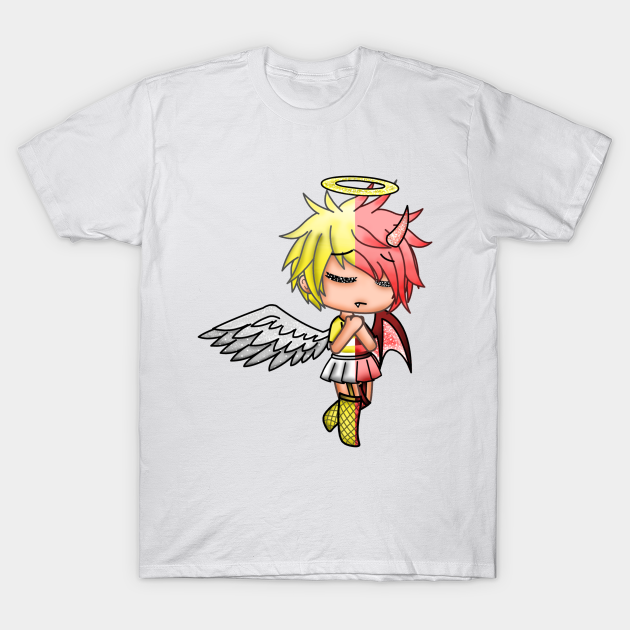 Gacha Life Half Demon Half Angle Gacha Life T Shirt Teepublic