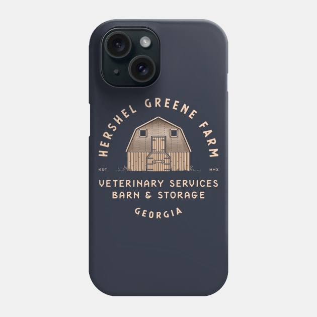 Hershel Greene Farm Phone Case by heavyhand